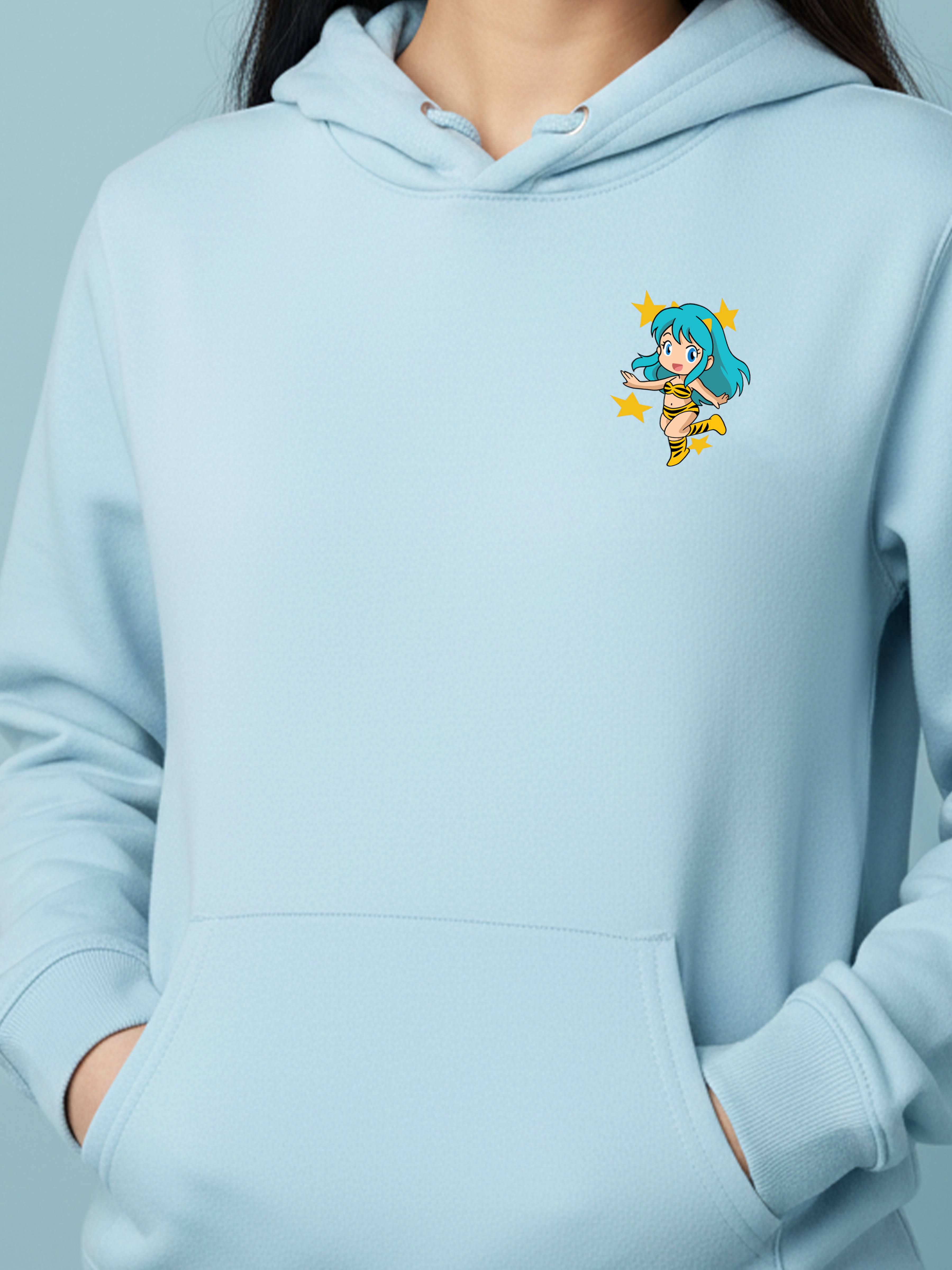 SPACE TIGER GIRL - HOODIE