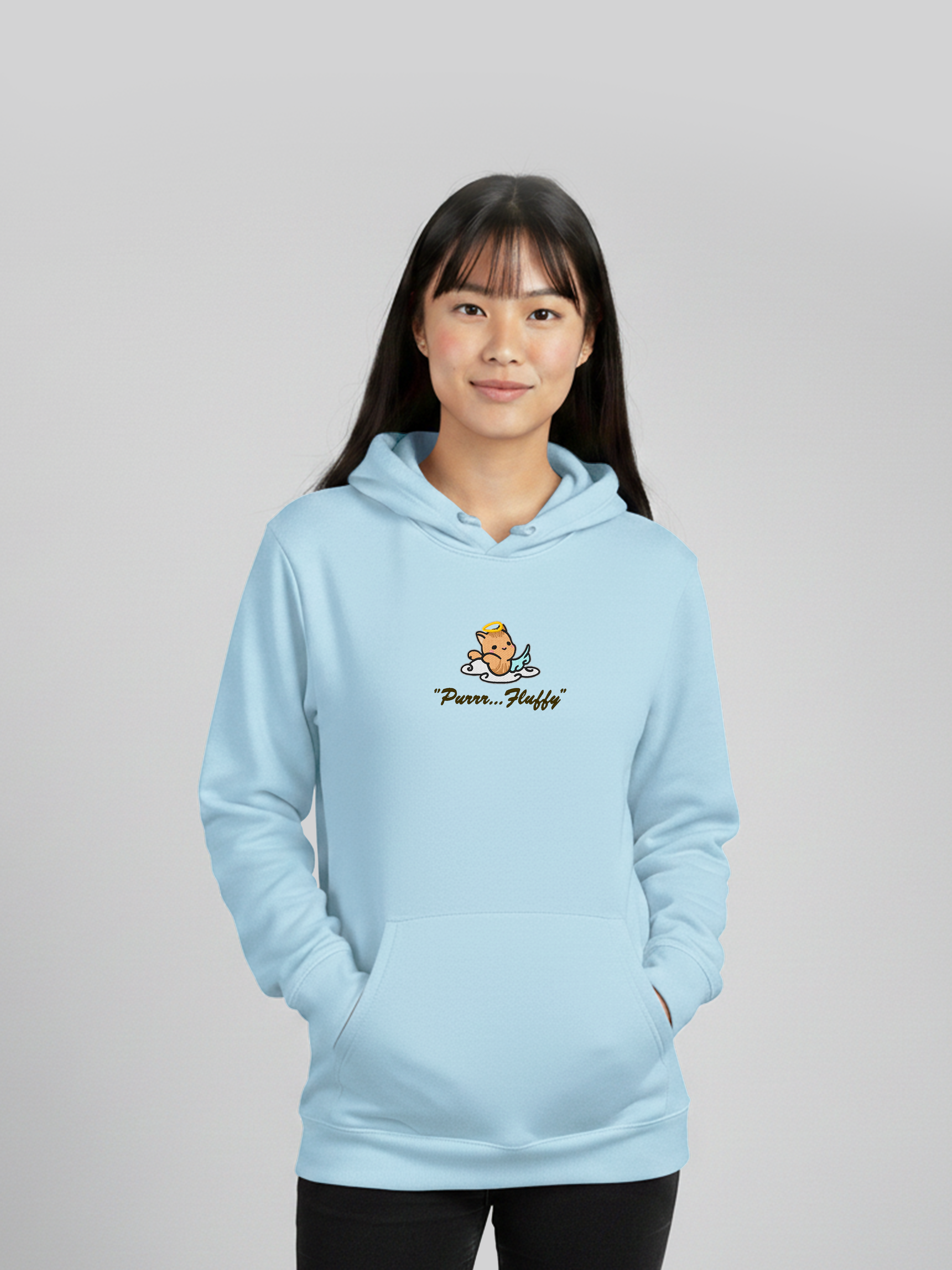 ANGEL CAT - HOODIE