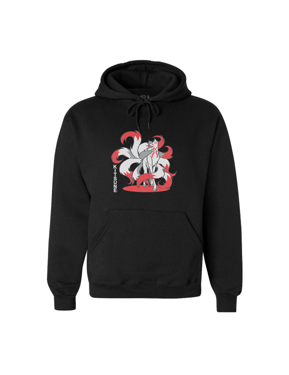 KITSUNE Volpe a nove code HOODIE - PREMIUM