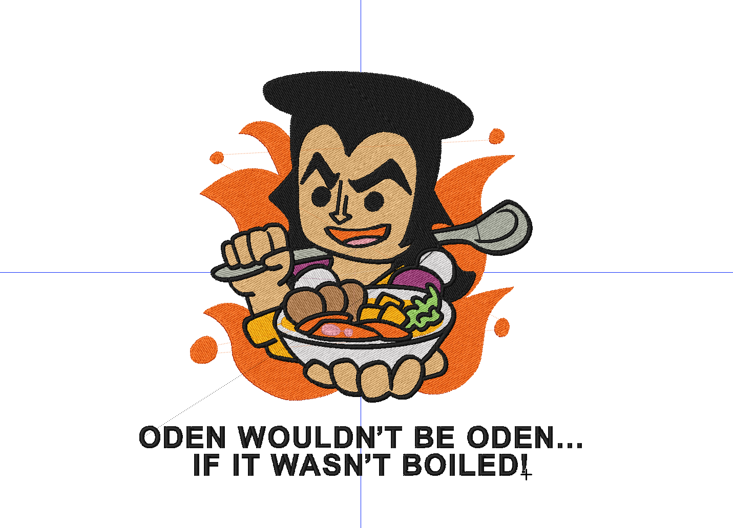 Oden wouldn't be oden if it isn't boiled! - HOODIE